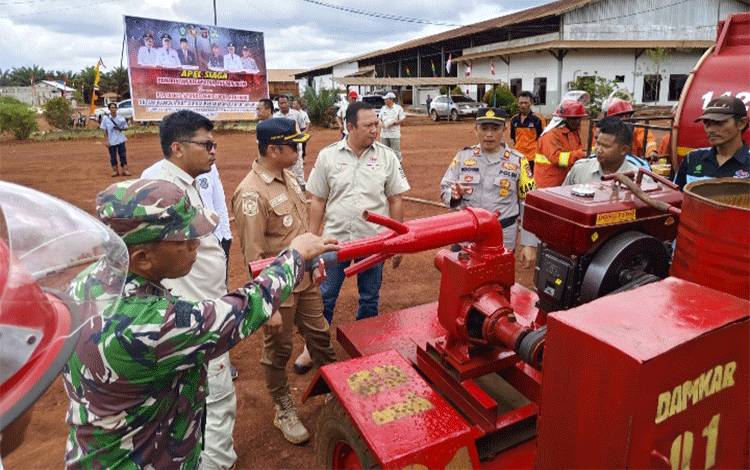 Polsek Cempaga Gelar Apel Siaga Untuk Antisipasi Karhutla
