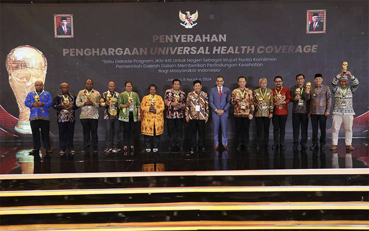 Pemkab Seruyan Raih Penghargaan UHC AWARD 2024