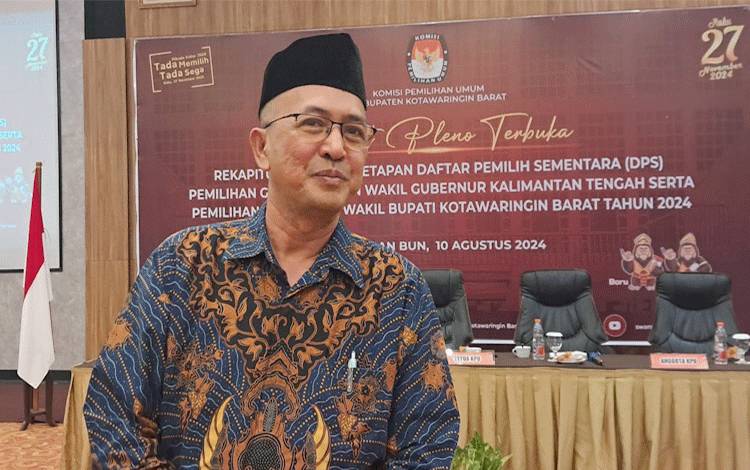 KPU Kobar Sampaikan Jumlah DPS, Berikut Data Rincinya