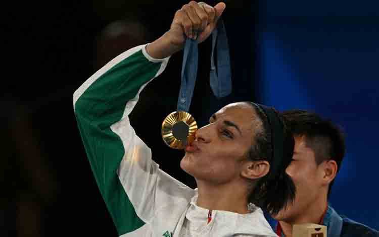Imane Khelif Meraih Medali Emas Olimpiade Paris 2024