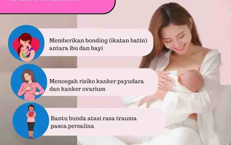 Dinkes Kalteng Edukasikan Manfaat Menyusui