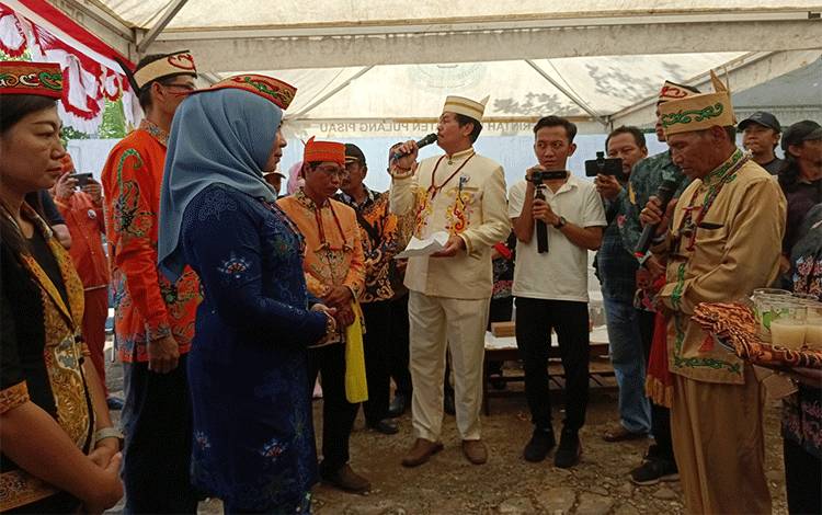 Kecamatan Kahayan Hilir Gelar Ritual Mapas Masadingen Lewu