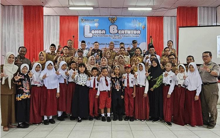 Pemkab Seruyan Dorong Kegemaran Membaca Anak Melalui Lomba Bertutur