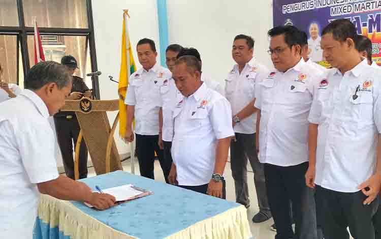 Cabor IBCA MMA Barito Selatan Diharapkan Menjadi Salah Satu Pioneer Pembinaan Atlet