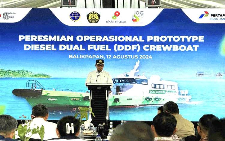 Menhub: Konversi Kapal Solar ke DDF Turunkan Emisi Karbon