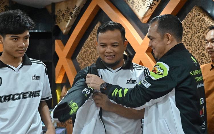 Lepas Atlet 02SN, Kalteng Targetkan Medali Emas