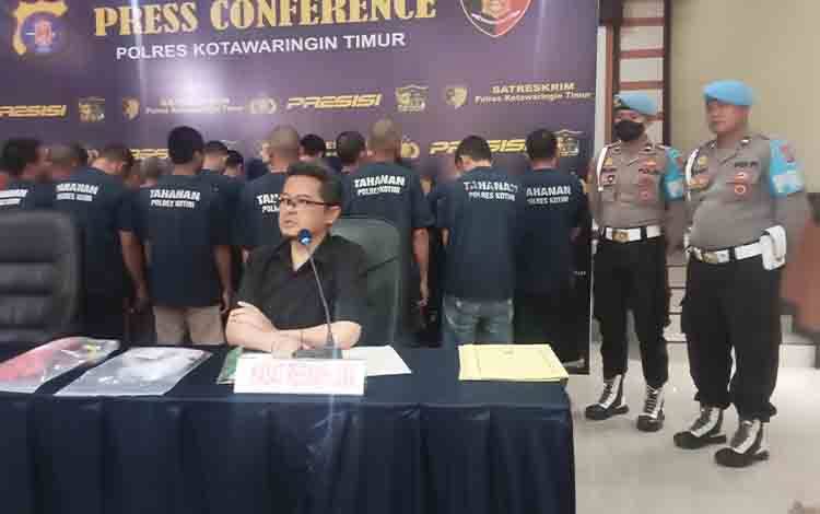Suplai Sabu ke Pencuri Sawit, Pasutri di Kotim Diamankan Polisi