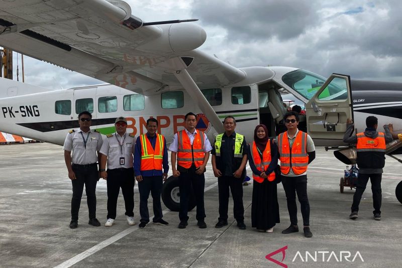 File - Weather modification team in Nusantara, East Kalimantan. (ANTARA/HO-BMKG)
