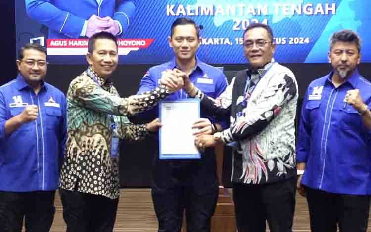Demokrat Dukung Pasangan Nadalsyah-SKY di Pilkada Kalteng