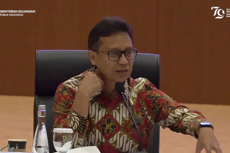 Tangkapan layar-Menteri Kesehatan Budi Gunadi Sadikin dalam Konferensi Pers Rancangan Anggaran Pendapatan dan Belanja Negara serta Nota Keuangan TA 2025 di Jakarta pada Jumat (16/8/2024). (ANTARA/Hana Kinarina)
