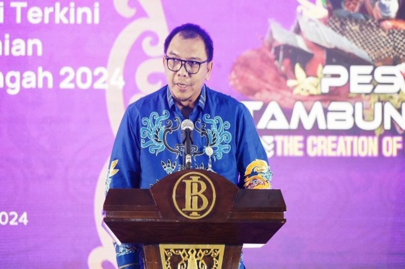 Kepala BI Perwakilan Kalteng Yuliansah Andrias. ANTARA/HO-Diskominfosantik Kalteng