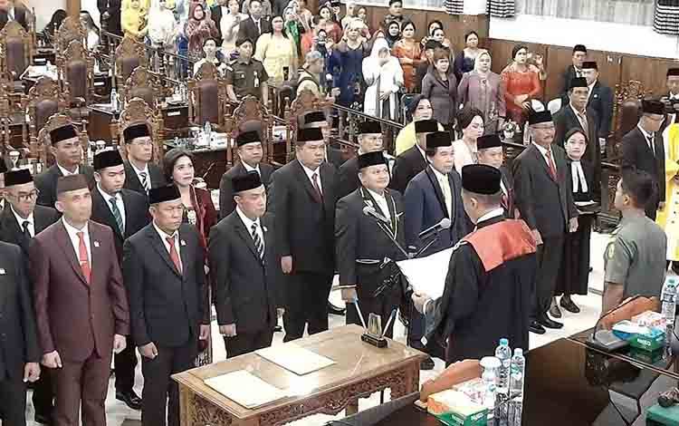 Resmi Dilantik, Berikut 40 Nama Anggota DPRD Kapuas Periode 2024 - 2029