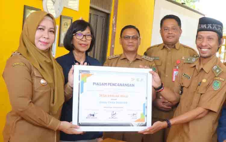 BPS Provinsi Kalteng Canangkan Hanjak Maju Jadi Desa Cantik