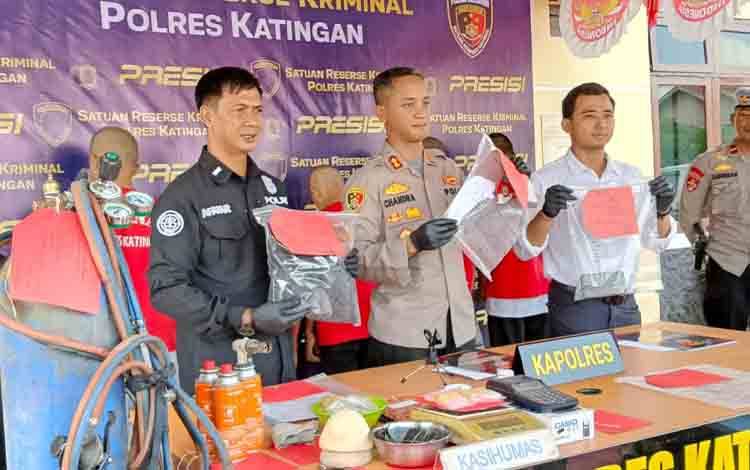 Hingga Juli 2024 Polres Katingan Tangani 58 Kasus Tindak Pidana