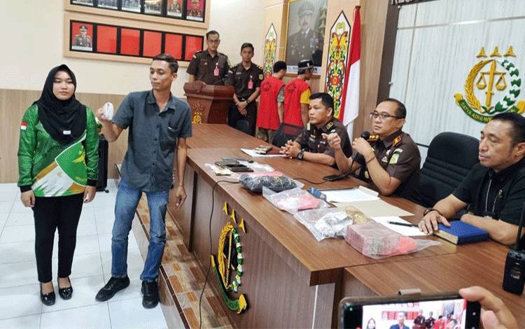 Kejari Lamandau Terima Pelimpahan Perkara 33 Kg Sabu
