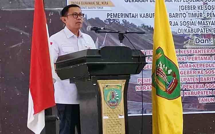 Pj Bupati Barito Timur Resmikan Geber Ke Sospohukham