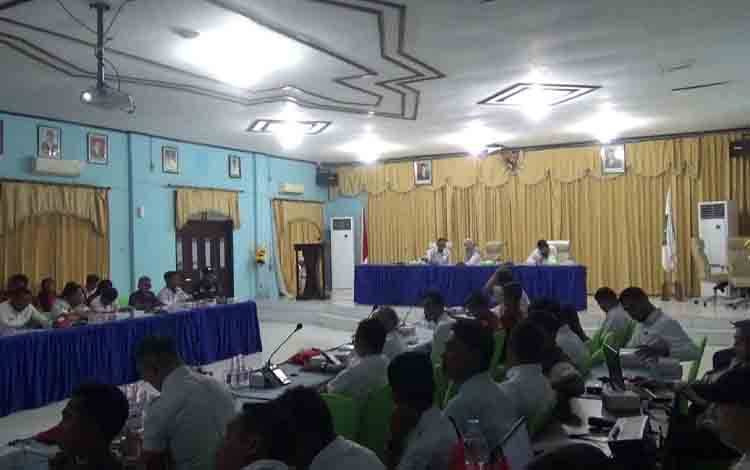 Pemkab Sukamara Gelar Rapat Evaluasi Usulan PPTPKH