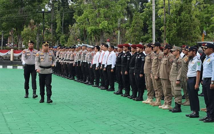 Personel Polres Sukamara agar Tumbuhkan Partisipasi Masyarakat dalam Menjaga Keamanan
