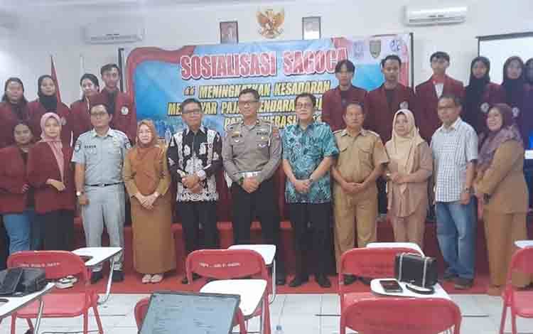 Samsat Palangka Raya Edukasi Pentingnya Bayar Pajak Kendaraan Bermotor