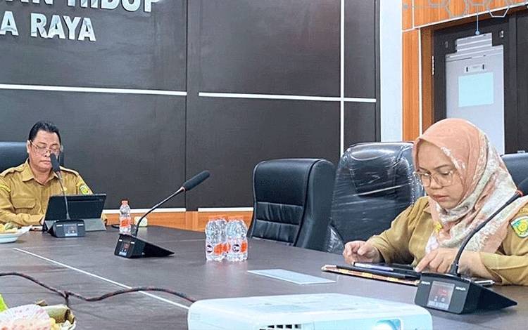DLH Palangka Raya Audiensi Alat Pemantauan Udara UPTD Laboratorium Lingkungan