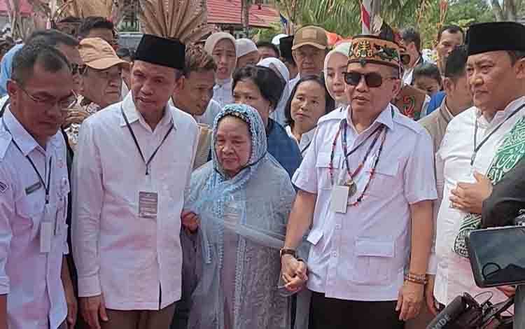 Agustiar Sabran dan Edy Pratowo Resmi Daftar ke KPU Kalteng