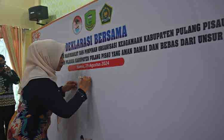 FKUB Pulang Pisau Gelar Dialog Lintas Agama