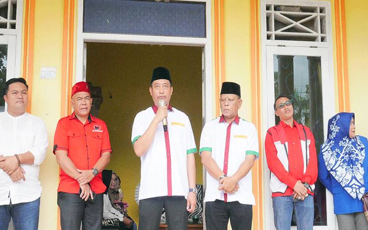Koalisi Sukamara Maju Deklarasikan Paslon Masduki-Nur Effendi