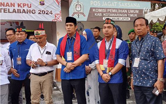 Rudini-Paisal Jadi Pendaftar Terakhir di KPU Kotim