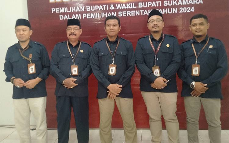 KPU Sukamara Terima Berkas Pendaftaran Dua Paslon ini