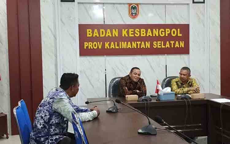 Kesbangpol Kalteng Perkuat Koordinasi Bersama Kesbangpol Kalsel