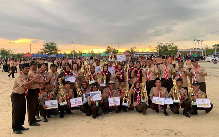 Ini Torehan Prestasi SMAN 3 Pangkalan Bun Dalam 2 Lomba Pramuka