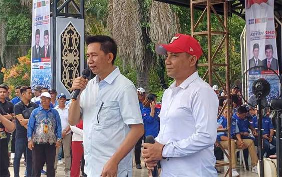 Nadalsyah-Supian Hadi Yakin Menang 65 Persen di Pilkada Kalteng