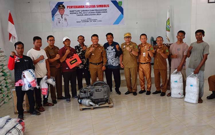 Pj Bupati Sukamara Berharap Hibah Sarana Prasarana Perikanan Motivasi Nelayan Tingkatkan Produksi