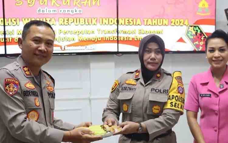 Hari Jadi ke-76 Polwan, Polres Kapuas Gelar Syukuran Bersama