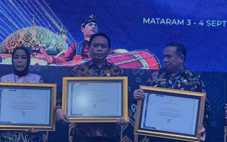 Pemkab Kapuas Terima Penghargaan dari ANRI atas Implementasi Aplikasi SRIKANDI