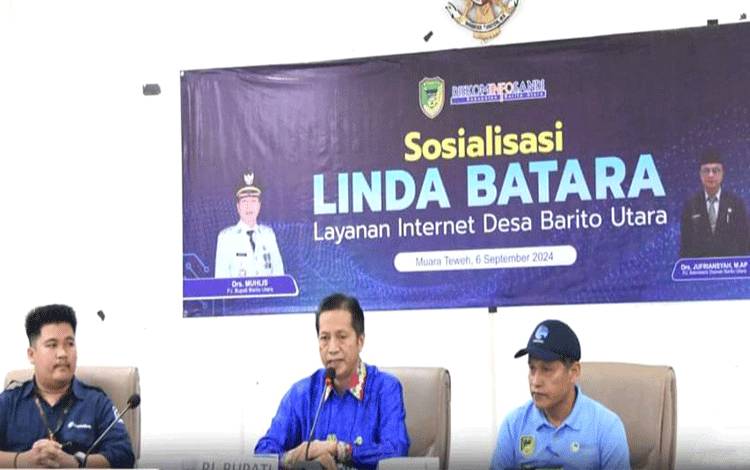Layanan Internet Desa Jadi Prioritas Pemkab Barito Utara untuk Tercapainya SPBE