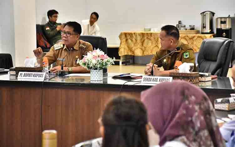 Pj Bupati Kapuas Ingatkan OPD Terus Berinovasi