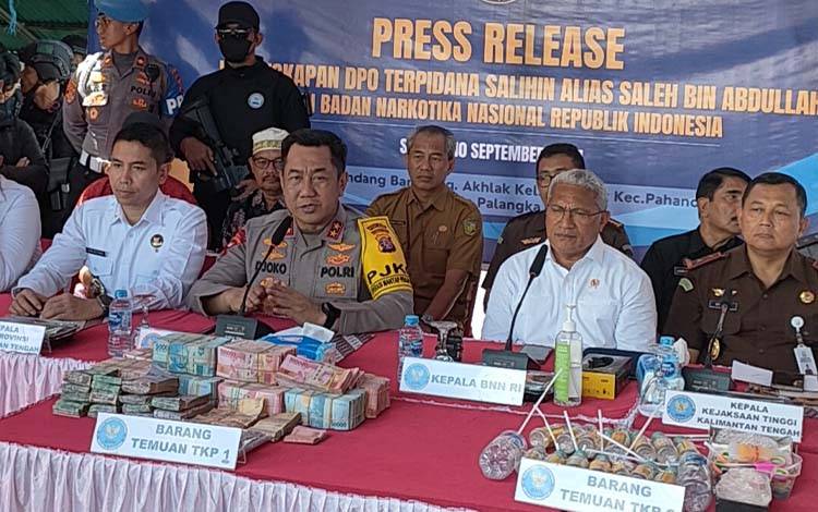 Kapolda Kalteng: Penyalahgunaan Narkotika di Kalteng Mencemaskan