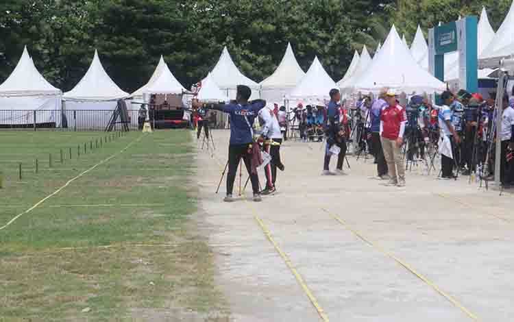 Atlet Panahan Recurve Individual Kalteng Gagal Raih Juara