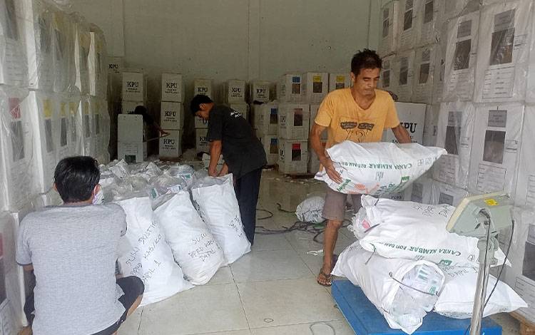 KPU Barito Timur Siapkan Gudang untuk Terima Perlengkapan Pilkada