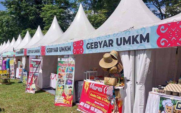 Berlokasi di Stadion Panunjung Tarung Kapuas, Pemprov Kalteng Gelar Gebyar UMKM