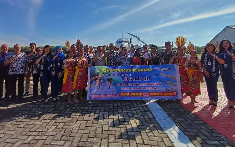 Pemkab Kotim Akan Jajaki Penerbangan Banjarmasin dan Semarang