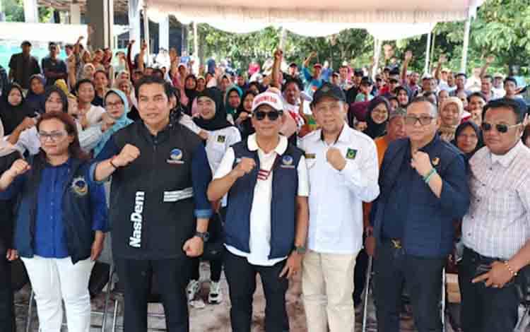 Willy-Habib Lakukan Sosialisasi di Jabiren Pulang Pisau