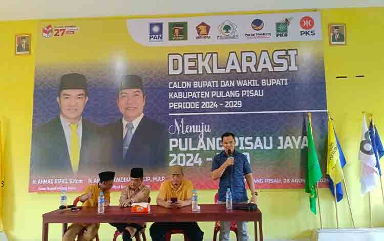 Pengurus Golkar Pulang Pisau dan Abdul Razak - Sri Suwanto Gelar Silaturahmi, Begini Kata Rifa'i