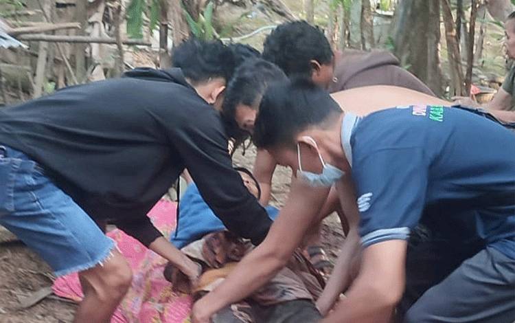 Wanita Lansia di Bartim Dibacok Saat Cekcok Masalah Batas Lahan