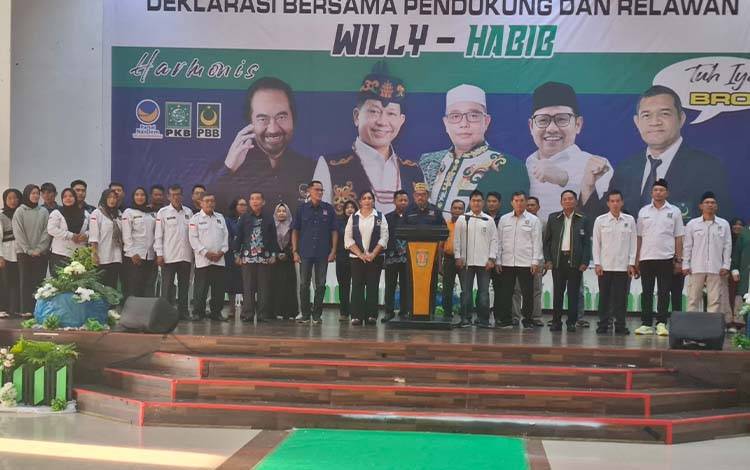 Deklarasi Willy-Habib Disambut Antusias Masyarakat Kasongan