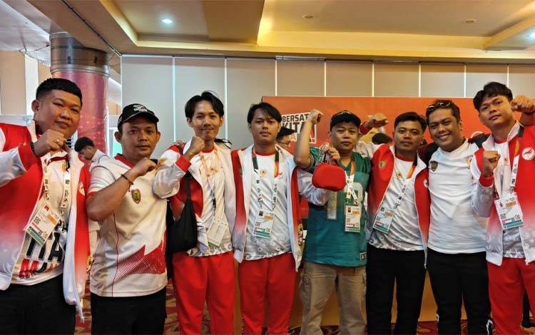 Tim Efootball Kalteng Taklukan Tuan Rumah PON XXI Aceh-Sumut 2024 dengan Skor 2-0