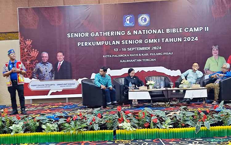 Willy M Yoseph Jadi Pembicara Senior Gathering dan National Bible Camp GMKI