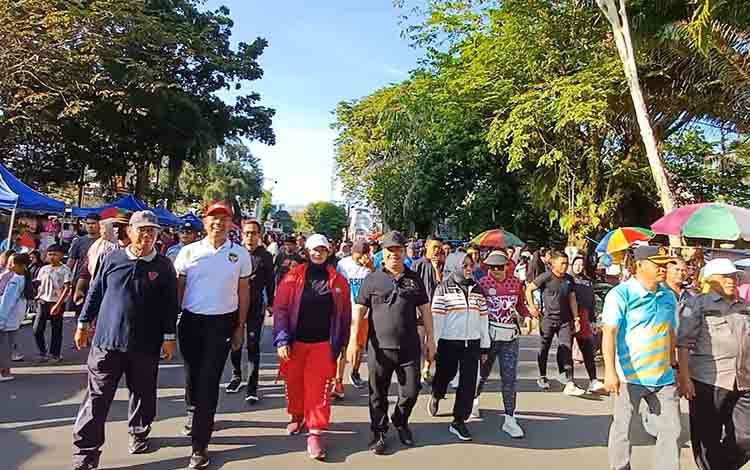 CFD Mulai Diterapkan Setiap Hari Minggu di Taman Kota Sampit