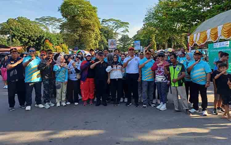 CFD Taman Kota Sampit Fasilitasi Masyarakat Berolahraga